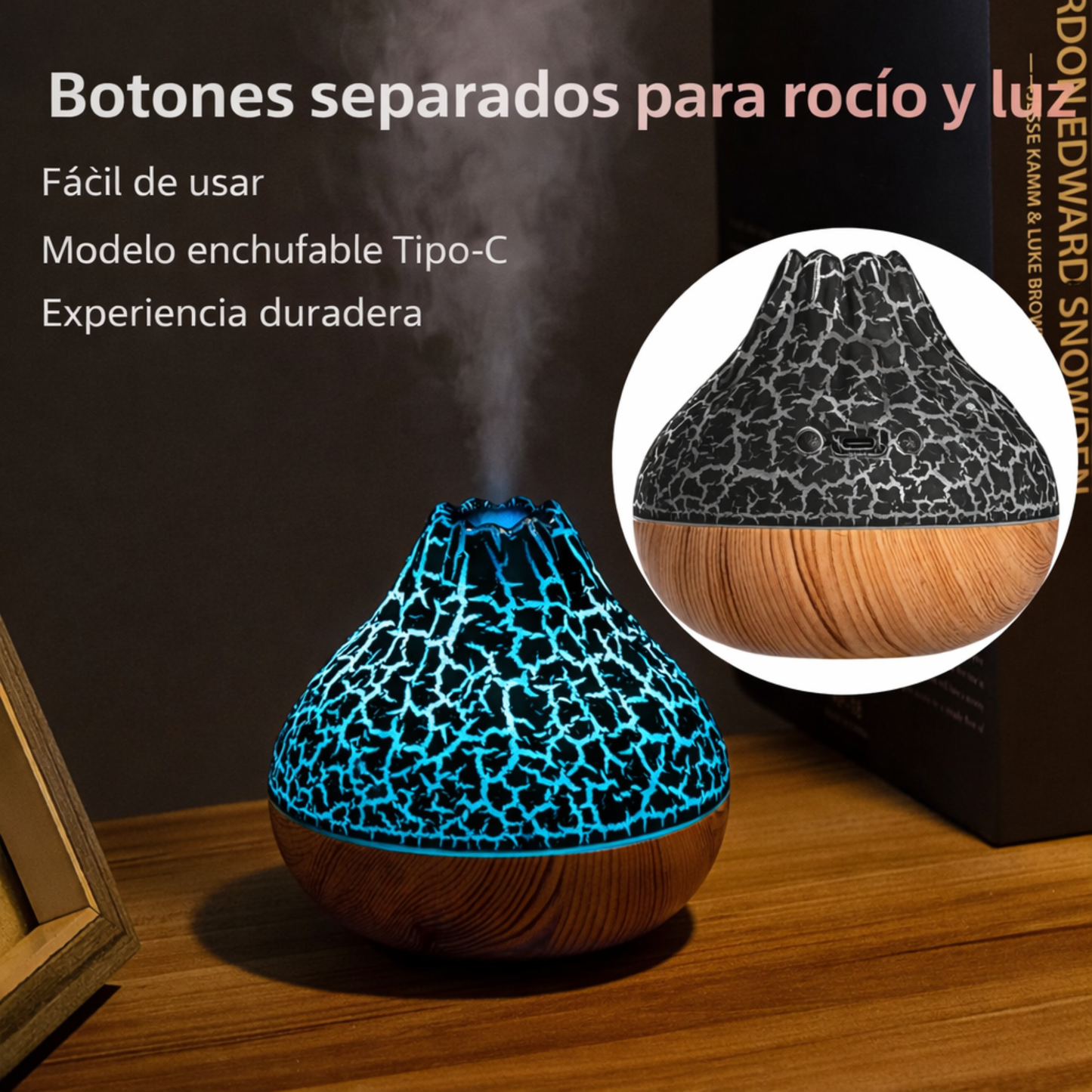 Humidificador de Ambiente Relajante
